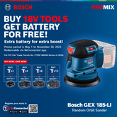 Bosch GEX 185-Li